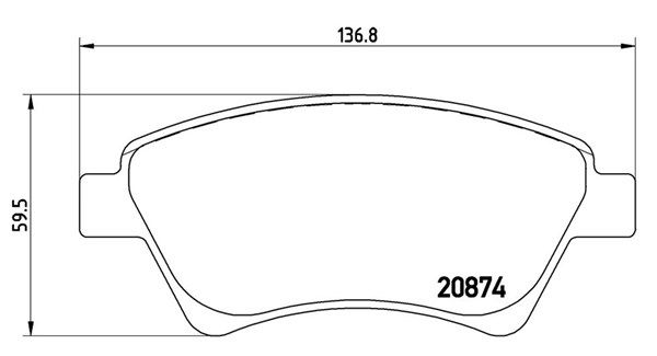 MAGNETI MARELLI Piduriklotsi komplekt,ketaspidur 363700468034